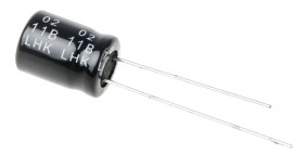 Kondensator 1μF 450V dc Radialny, Otwór przelotowy RS PRO roztaw: 3.5mm 8 (Dia.) x 11mm