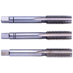 Eventus 10092 Hand Tap Set 3-Piece Metric M2 0.4 mm DIN 352 HSS
