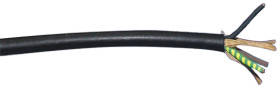 Kabel zasilający 3 Core PVC Sheath Czarny 8.53mm od , 300 V