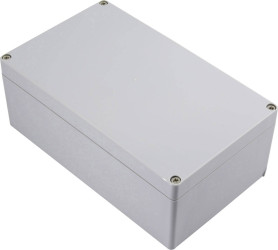 TRU COMPONENTS F22 TC-6649440 Obudowa uniwersalna 160 x 110 x 90 ABS jasnoszary 1 szt.