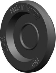 PB Fastener 1601-CB Maksymalna grubość płytki 2.5 mm neopren czarny 1 szt.