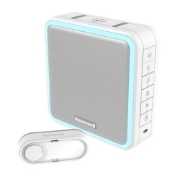 Honeywell DC915S Series Wireless Door Chime 200m Range 7 Light Colours
