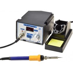 WEP 937D+ New design - Cyfrowa stacja lutownicza kolbowa o mocy 75W