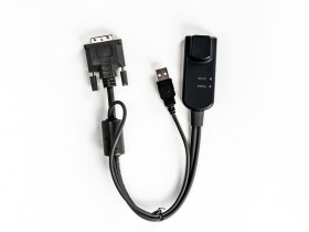 Vertiv Avocent MPUIQ-VMCDV, 0,3556 m, USB, USB, Czarny, DVI, USB 2.0