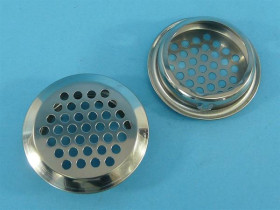 KRATKA WENTYLACYJNA OKRĄGŁA 35mm NIERDZE