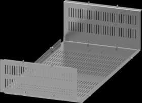 Subdivision, sheet steel, (W x H x D) 400 x 225 x 800 mm, 8PQ3000-0BA58