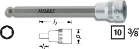 Hazet 8801KK-10 wewnętrzny sześciokąt Nasadka trzpieniowa 10 mm 3/8" (10 mm)