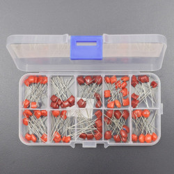 10 Values 10nF~470nF CBB Capacitor Kit - 100pcs
