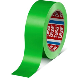 Packaging tape, 19 x 0.067 mm, PVC film, green, 66 m, 60404-00043-00