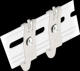 88142 Patch panel holder for top-hat rail, 2 pieces