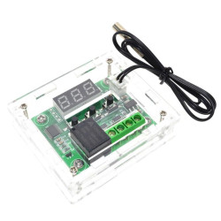 Opencircuit Tansparant frame for the W1209 temperature-controlled relay