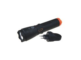 LATARKA LED 1W + Z ŁADOWARKĄ INDUKCYJNĄ I CZUJNIKIEM ZMIERZC