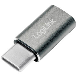 LogiLink AU0041 USB 2.0 Adapter USB-C to Micro B