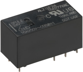 Relay, 1 Form A (N/O), 12 V (DC), 360 Ω, 16 A, 440 V (AC), monostable, ALZ52F12