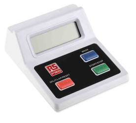 Stoper biurowy ISOCAL Biały Sekundomierz biurkowy Cyfrowy RS PRO