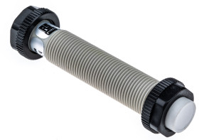 Czujnik zbliżeniowy M12 Pojemnościowy 4 mm RS PRO Niewpuszczany 10→ 30 V DC długość 69mm Gwintowany