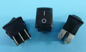 MRS-2023 3A/250V 6-PIN CZARNY PRZEŁ.KOŁY