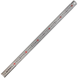 Faithfull FAIRUL600MS Matt Silver Measuring Rule 600mm