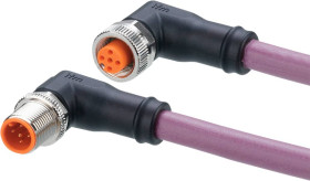 ifm Electronic EVCA53 Linia połączenia EVCA53, piny: 5, 5, 0.3 m, 1 szt.