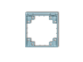 MINI Ramka pośrednia do gniazd bryzgoszczelnych z uziemieniem schuko lazurowy 48MRPB-1s KARLIK