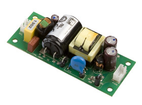 Zasilacz impulsowy nap. wyjściowe: 5 V dc, 12 V dc 15W 1.5 A, 625mA 2 -wyjścia nap. wejściowe: 120 → 370 V dc,
