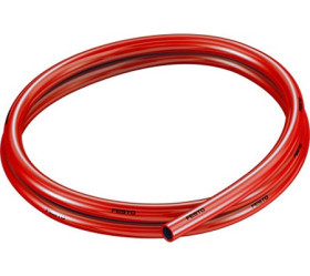 Przewód rurowy średnica wew 7mm średnica zew 10mm Czerwony