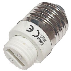 Adapter żarówek E27 › G9 230V do 60W RF @FU Kanlux