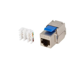 MODUŁ KEYSTONE GNIAZDO BEZNARZĘDZIOWY RJ45 KAT.6 FTP LANBERG KSF6-4000