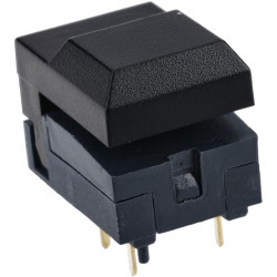 R-TECH 536949 Sub Miniature Flat Button Momentary Switch 24V 12mA
