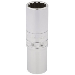 Draper Expert 33735 1/2&quot; Sq. Dr. Hi-Torq&#xAE; 12 Point Deep Socket (17mm)