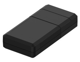 Bopla BOS 805-9005 (34805000) - obudowa ręczna z wgłębieniem powierzchni pod frezowanie otworu na wyświetlacz (196 x 100 x 40 mm