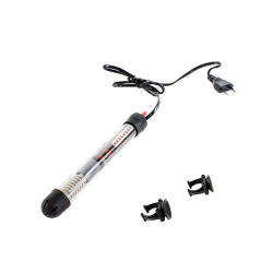 Grzałka do akwarium 50W 60L z termometrem i termost.