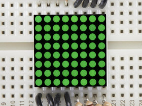 Adafruit Miniature 0.8" 8x8 Pure Green LED Matrix