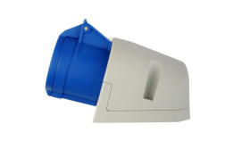 Gniazdo stałe 32A 3P 230V niebieskie IP44 123-6