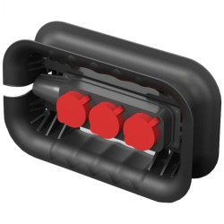 Rozwijak do kabli z listwa elektryczną ( brak kabla w zestawie ) 3xGN typ F IP44 Qbrick System Custom Cable Winder Set