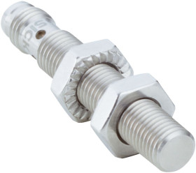 Czujnik zbliżeniowy M8 Indukcyjny 2 mm SICK Wpuszczany 10 → 30 V prądu stałego długość 50mm Gwintowany