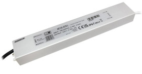 Zasilacz LED 45W 12V 3.75A metalowa obudowa IP67 AF12-3751 MW POWER