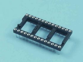 28-PIN PRECYZYJNA PODSTAWKA 0,6'