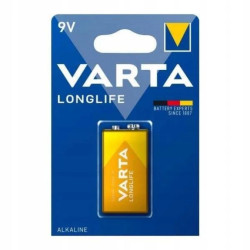 Bateria alkaliczna 9V Varta Long Life 1szt.