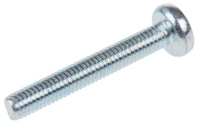 Śruby maszynowe M3 łeb z łbem walcowym soczewkowym Stalowe długość 20.0mm skok 0.50mm