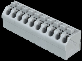 250-510 Terminal strip with operating push buttons, RM 5.0 mm, 17.5A, 10