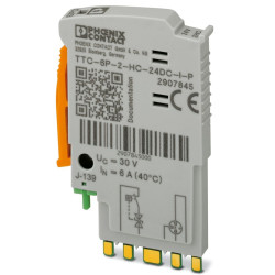 Ochronnik przepięciowy, montaż Szyna DIN Wtyk zabezpieczenia przeciwprzepięciowego, -40 → +80 °C., Phoenix