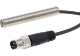 IB08F002 Czujnik indukcyjny, M8x1, podtynkowy, wtyczka kabla M8 0,2m