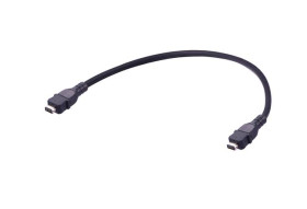Kabel Ethernet Cat6a długość 500mm Z zakończeniem HARTING Poliolefina