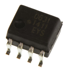 Transoptor HCPL-0631-000E z tranzystorem 2-kanałowy DC SOIC 8 Broadcom