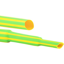 Hongshang ART002441 Heatshrink 12mm-4mm 3:1 Yellow/Green Per Metre