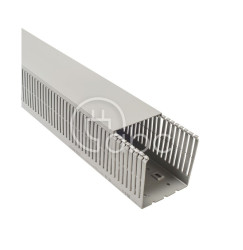 Korytko kablowe cienkogrzebieniowe T1-EF, 100x100x2000 mm, szare, B01132