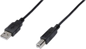 Kabel USB Digitus AK-300105-050-S AK-300105-050-S, USB-A na USB-B, 5.00 m