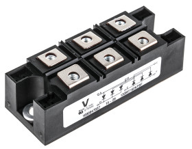 Moduł prostownika mostkowego Trójfazowy 160A 1600V Połączenie silikonowe INT-A-PAK