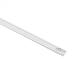 Profil RW02 narożny biały + klosz mrożony 2m